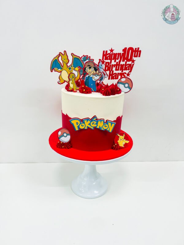 Pokemon kid's cake Birmingham