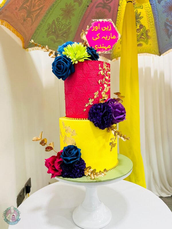 Tiered Mehndi Cake | Birmingham