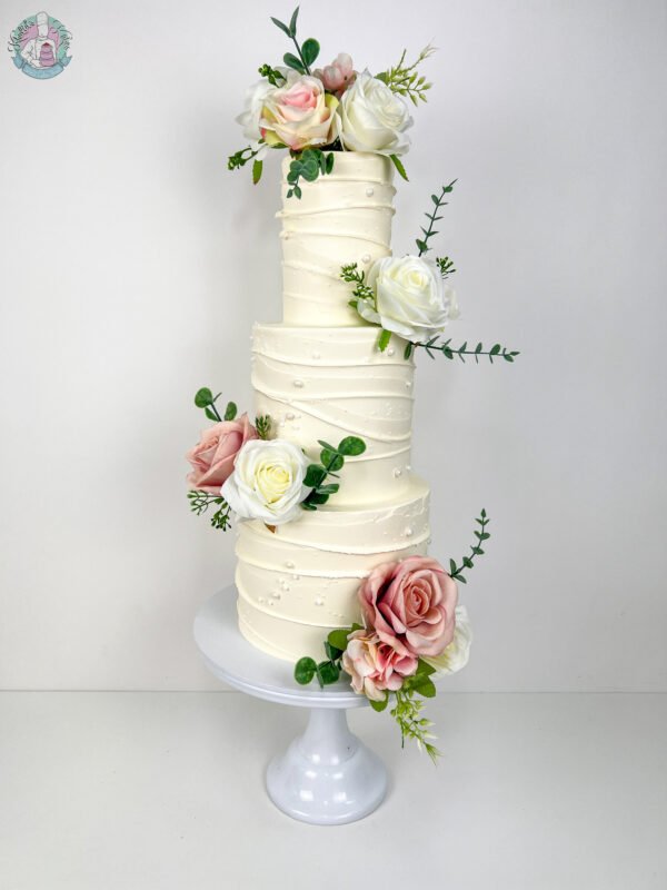 Wave wedding cake Birmingham