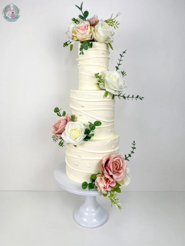 Wave wedding cake Birmingham