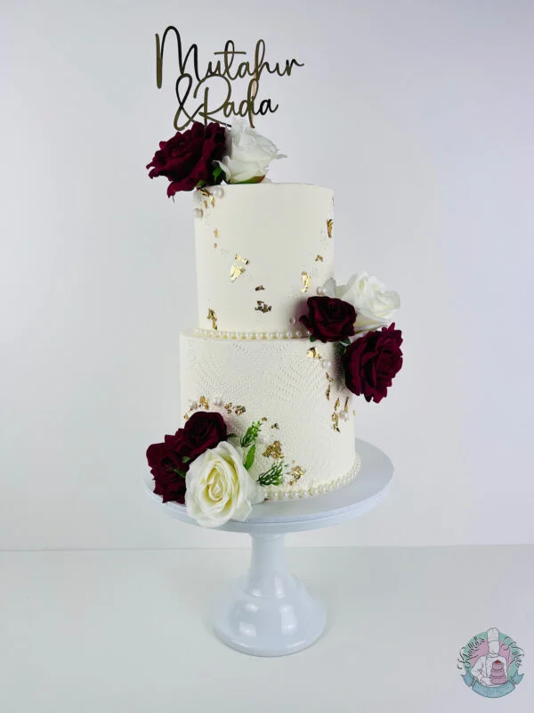 Two Tier Wedding Cake | Birmingham