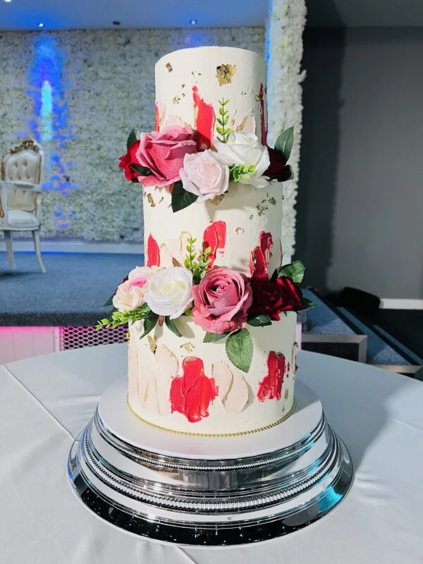 Textured Wedding Cake Birmingham