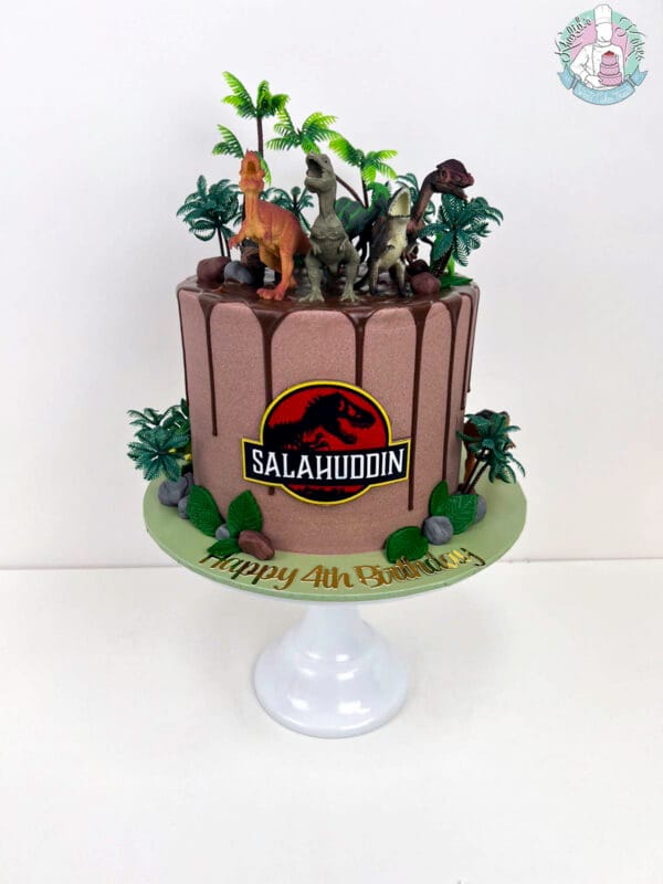 Jurassic Drip Cake