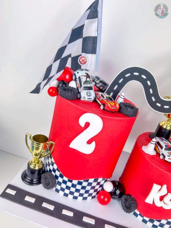 Racing Car Cake