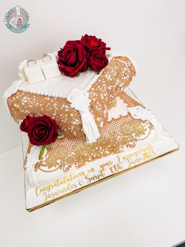 Nikkah Pillow Cake