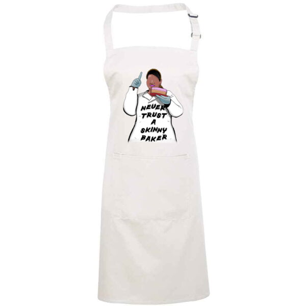 Never Trust a Skinny Baker Apron