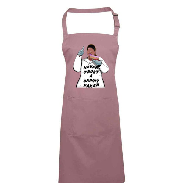 Never Trust a Skinny Baker Apron