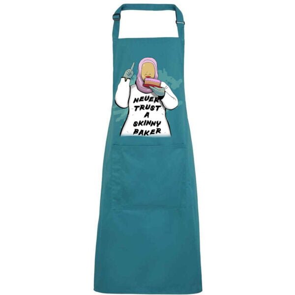 Never Trust a Skinny Baker Apron