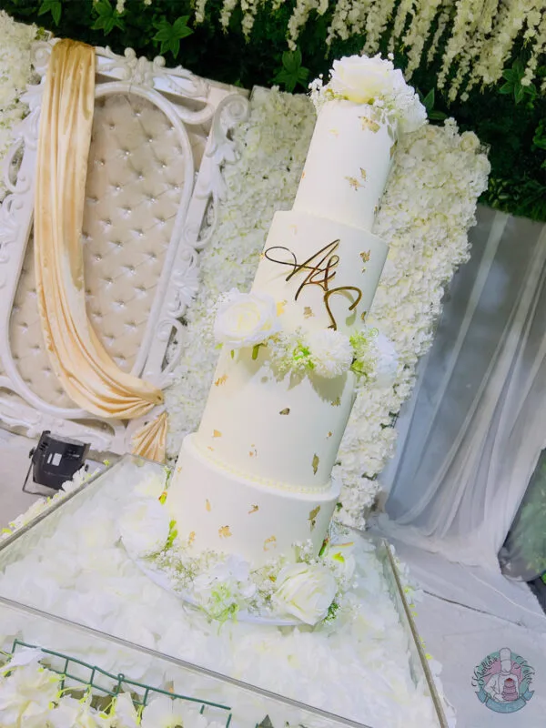 White Wedding Cake