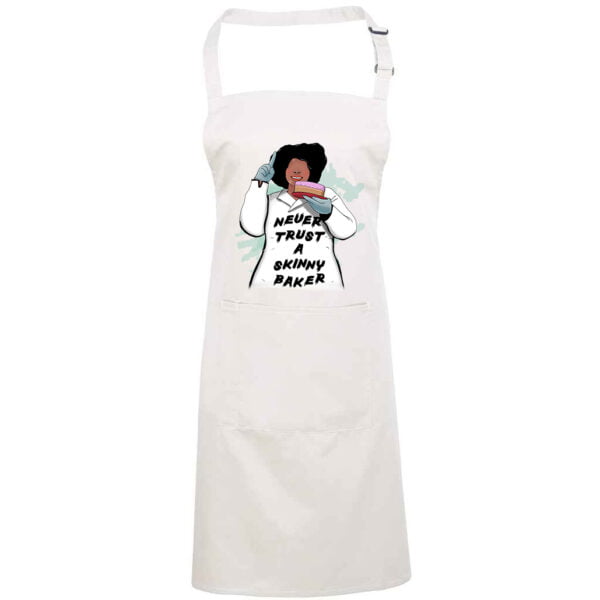 Never Trust a Skinny Baker Apron