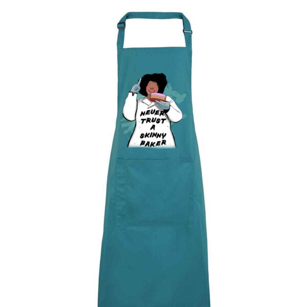 Never Trust a Skinny Baker Apron