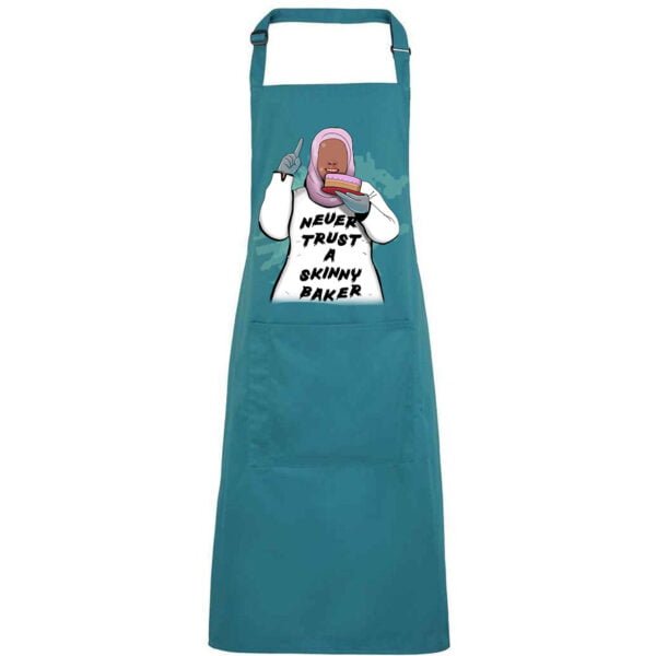 Never Trust a Skinny Baker Apron