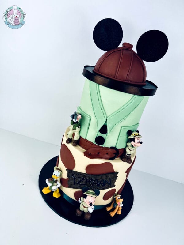 Mickey Mouse 2 tier cake