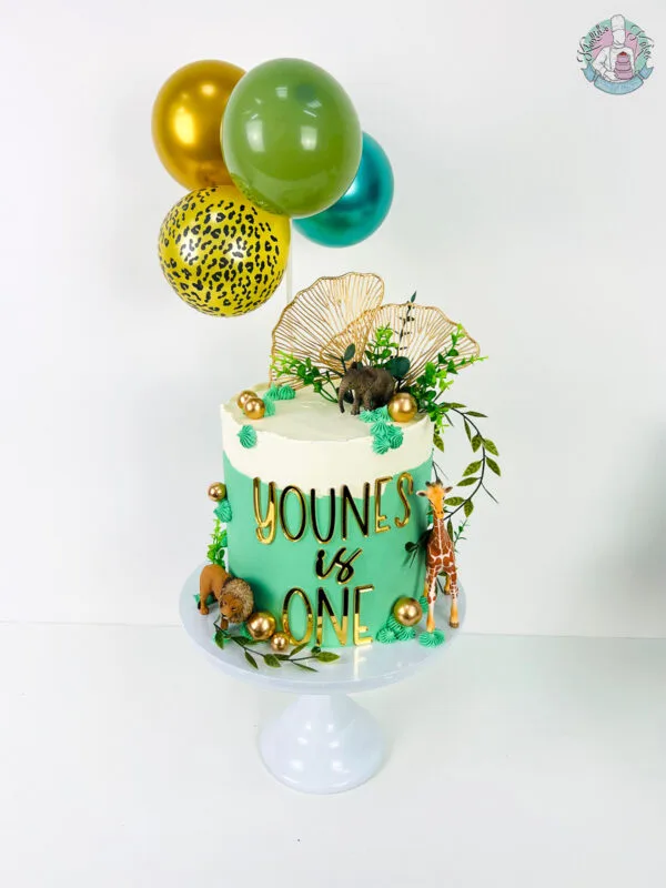 Jungle Animal Cake