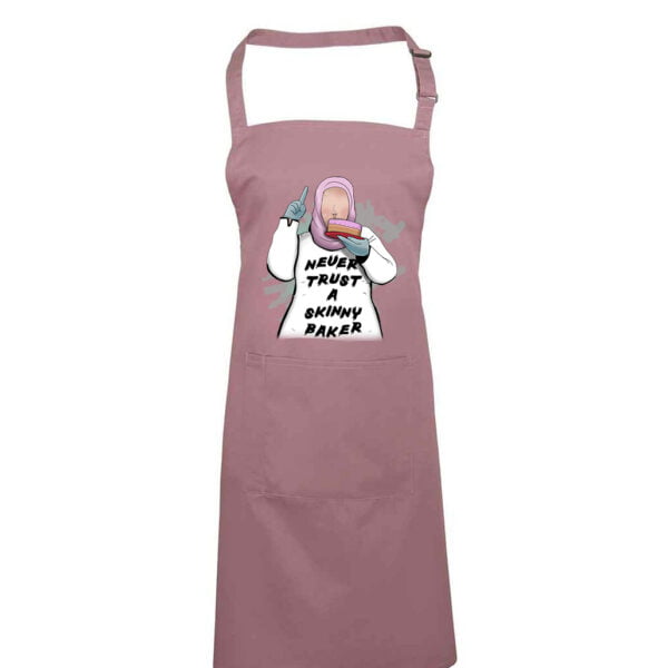 Never Trust a Skinny Baker Apron