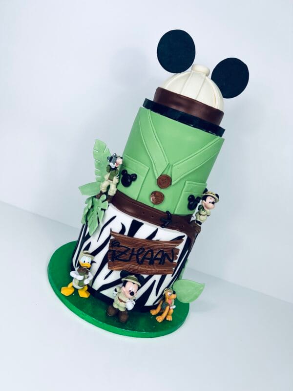 Mickey Mouse 2 tier cake