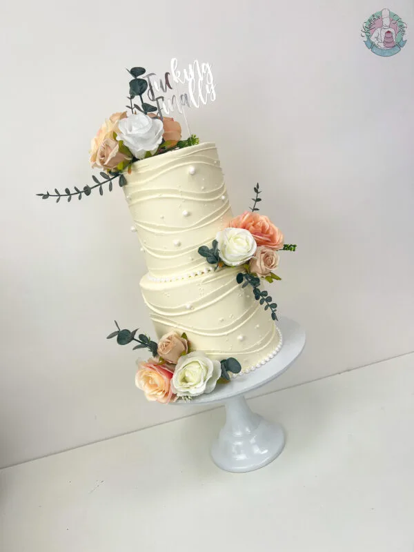 Wave Wedding Cake