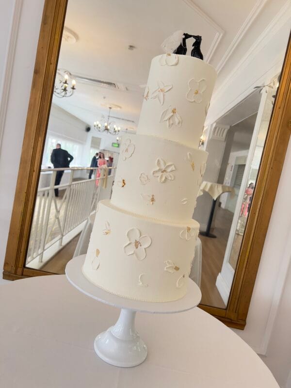 Textured Wedding Cake