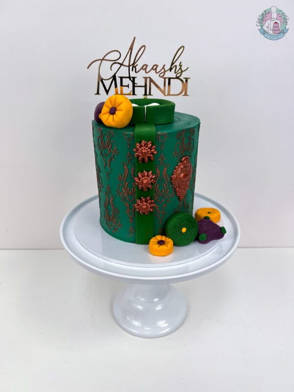 Shawani Mehndi Cake Birmingham