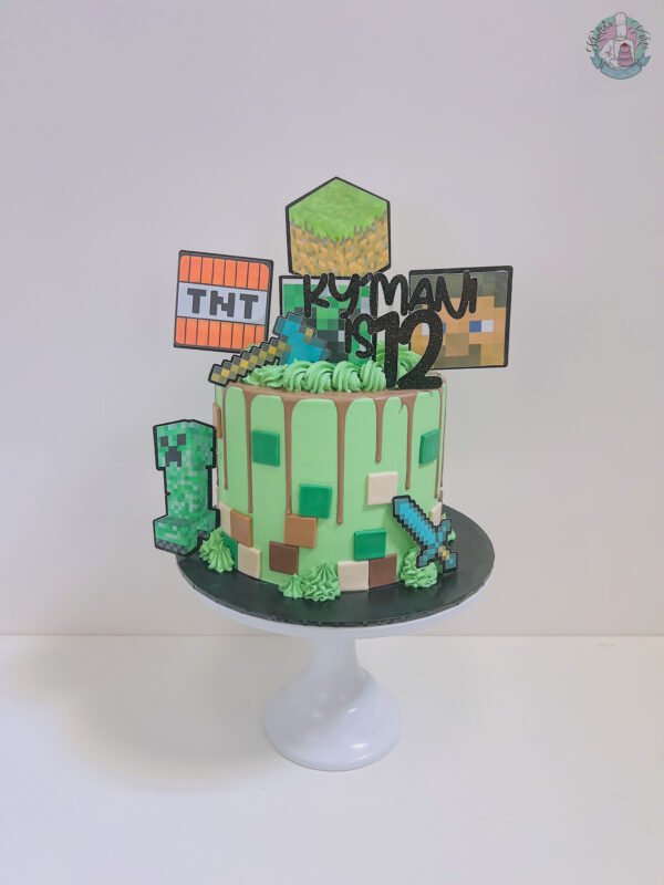 Minecraft Cake Birmingham