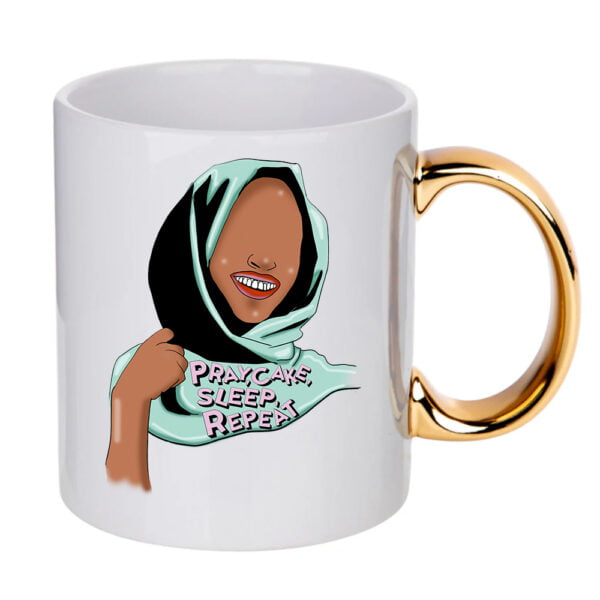 Pray, Cake Sleep Repeat Mug