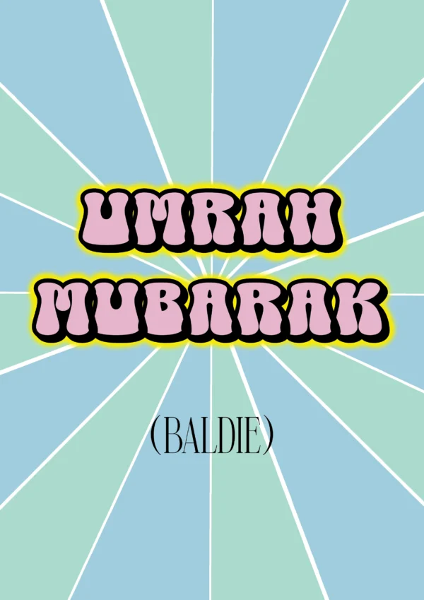 Umrah Mubarak Card